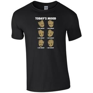 Baby Groot T Shirt Todays Mood I Am Groot Angry Funny Shirt
